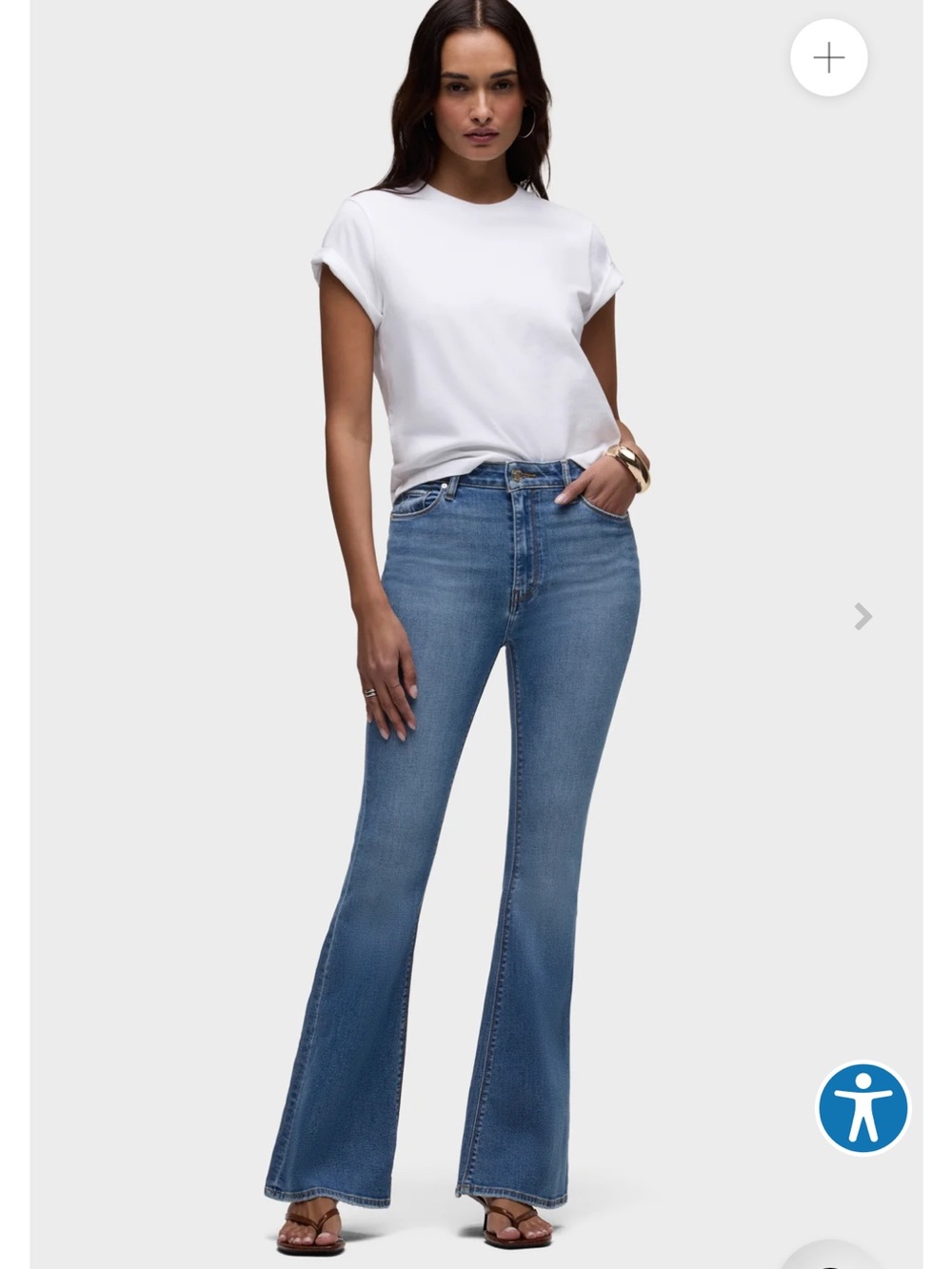 Hudson Holly flair jeans, size 27